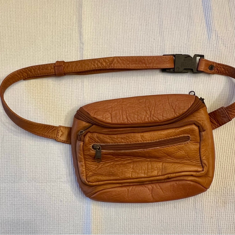 Brown Leather Waist Bag - Picture 7 of 15